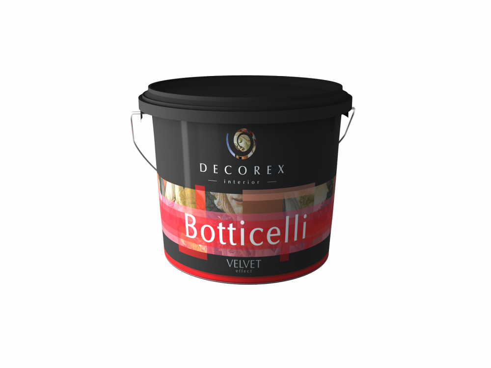 Декоративная штукатурка Decorex Botticelli, 3,7 кг эффект бархата, цена - купить в интернет-магазине