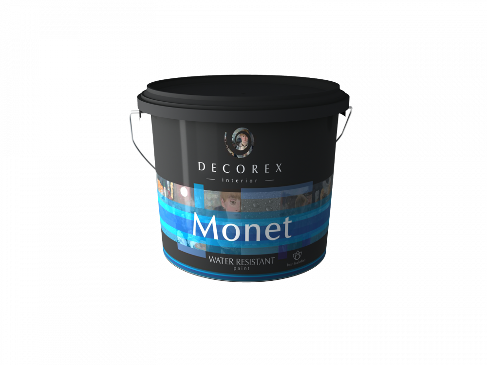Фасадная краска Decorex Monet, 12 кг водоотталкивающая, цена - купить в интернет-магазине