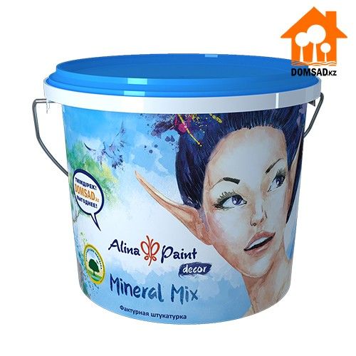 Декоративная штукатурка ALINA PAINT Mineral Mix 25 кг., цена - купить в интернет-магазине