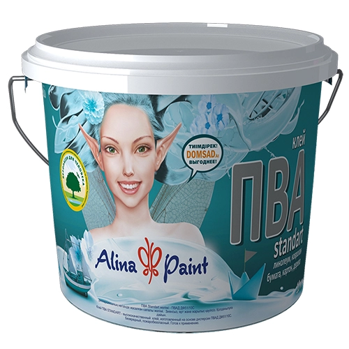 Клей ПВА, Alina Paint Standart, 10 кг